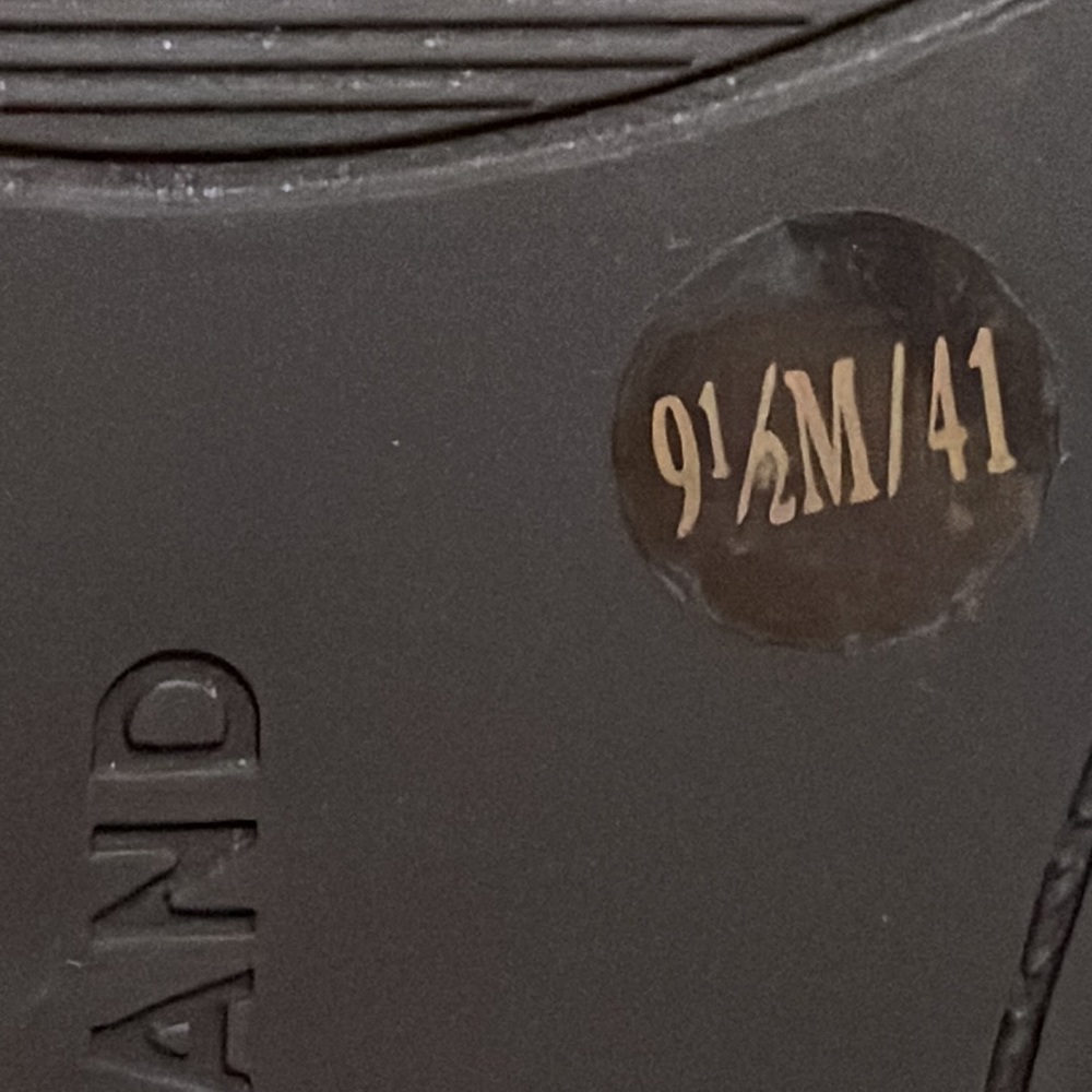 9.5 lucky brand black boots - Picture 5 of 6